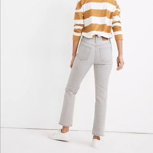 Madewell Slim Demi-Boot Jeans in Dekalb Wash